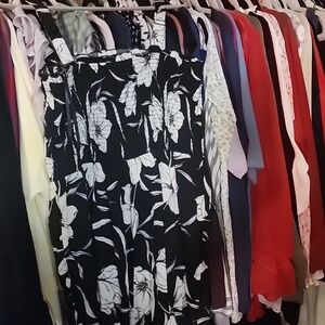 Black Floral Jumpsuit